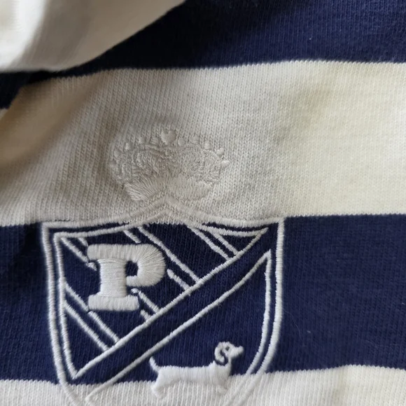 Striped Polo Shirt by Pink - Picture 3 of 6